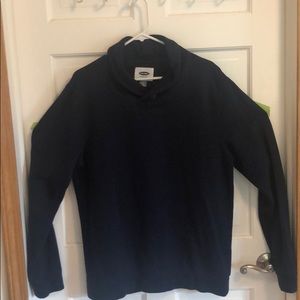 Old navy men’s one button navy pullover
